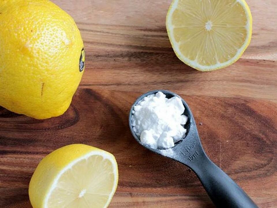 lemon and baking soda for toenail fungus