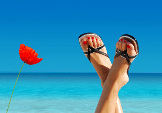 pedicure - the key to the lack of fungi